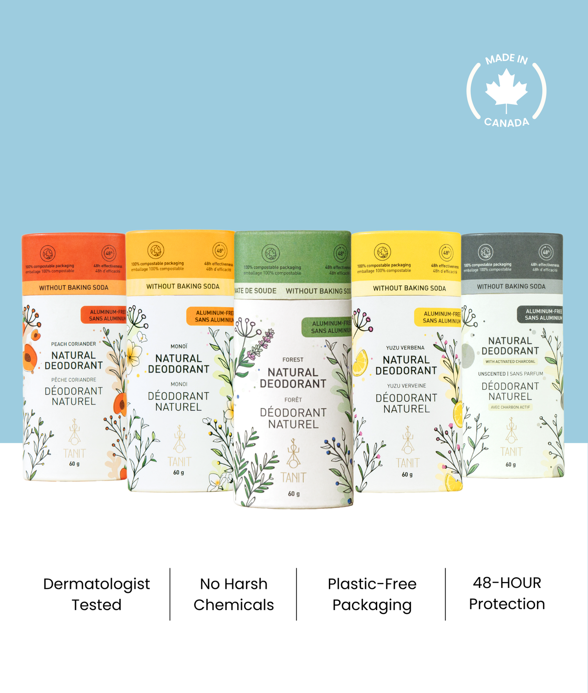 Natural Solid Deodorant Forest